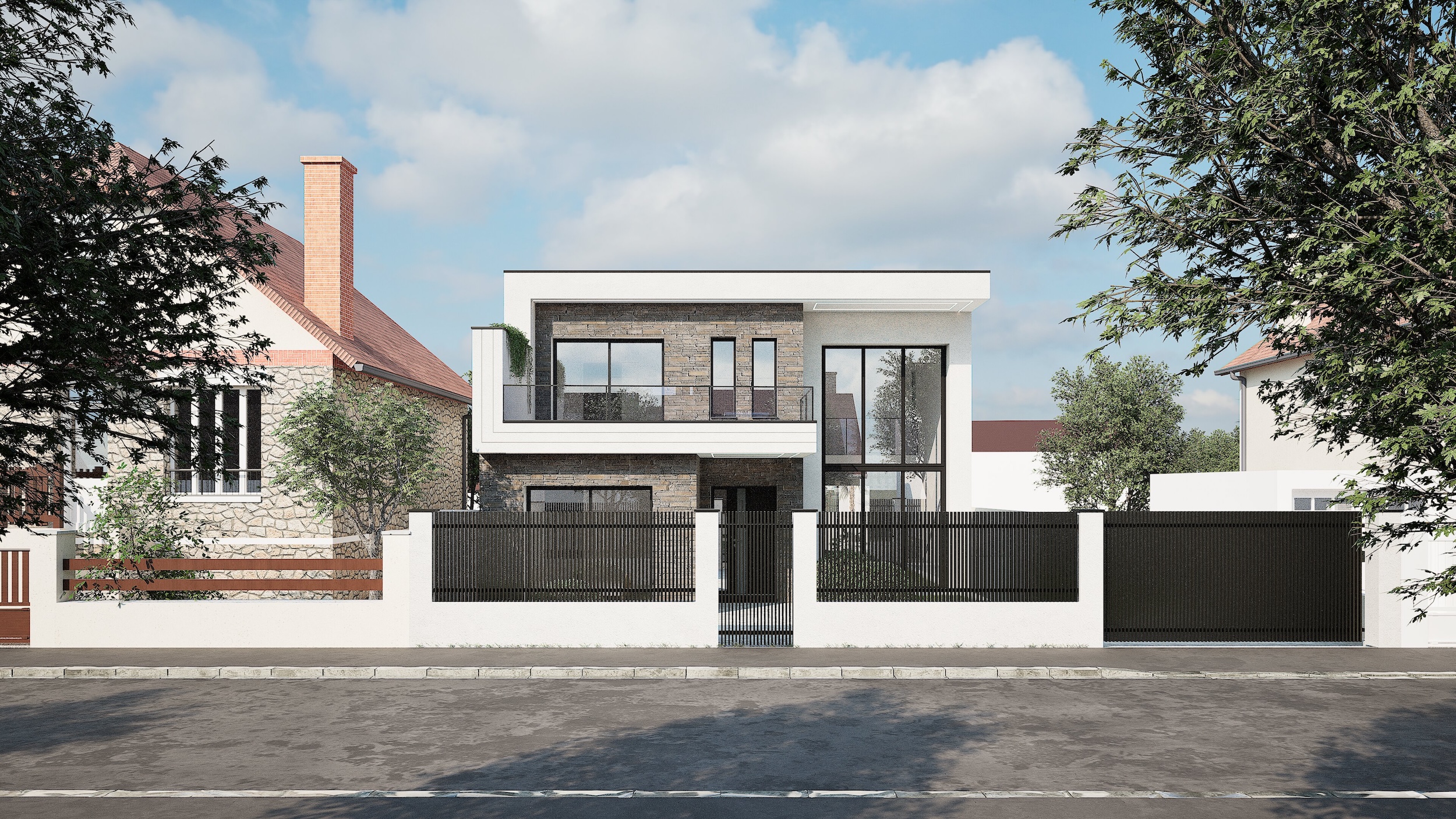 Réalisation Studio3DK - projet architectural 2